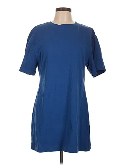 Pre-owned H&m Casual Dress In Blue