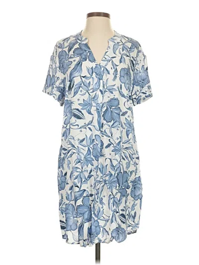 Pre-owned H&m Casual Dress In Blue