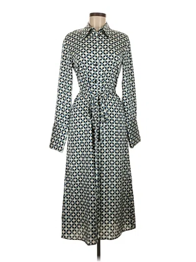 Pre-owned H&m Casual Dress In Blue