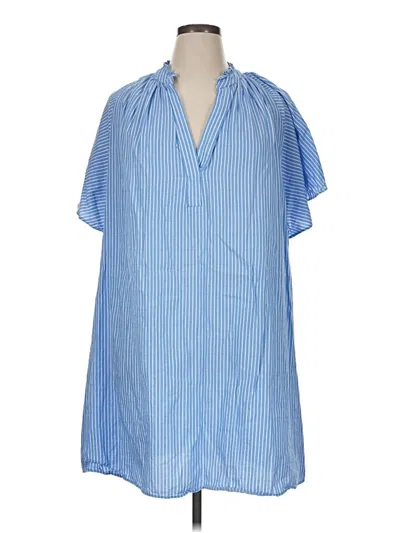 Pre-owned H&m Casual Dress In Blue
