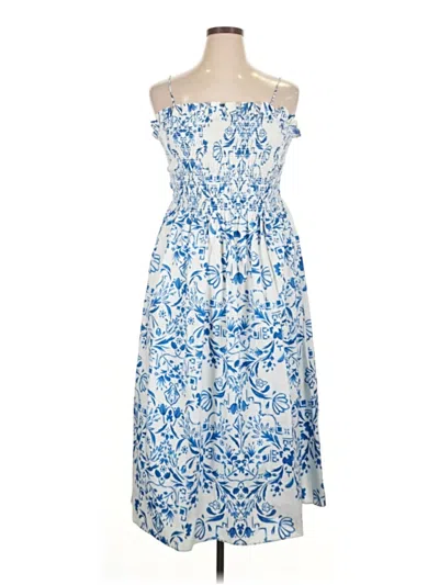 Pre-owned H&m Casual Dress In Blue