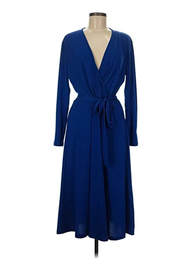 Pre-owned H&m Casual Dress In Blue