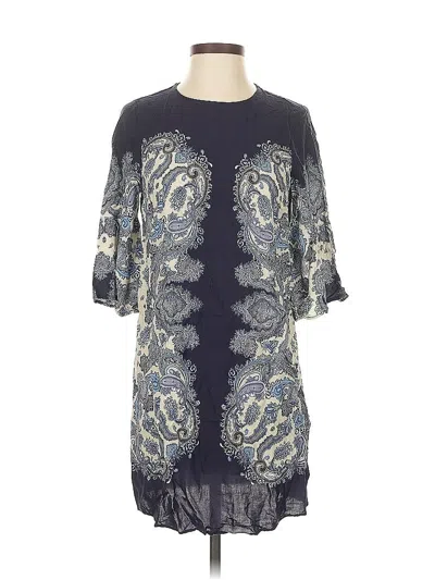 Pre-owned H&m Casual Dress In Blue