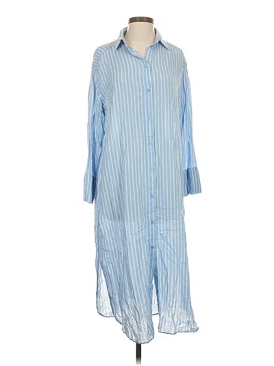 Pre-owned H&m Casual Dress In Blue