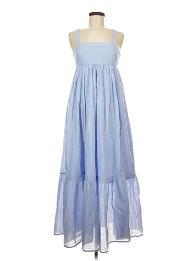 Pre-owned H&m Casual Dress In Blue