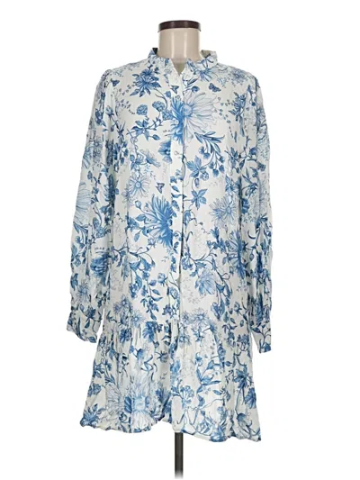 Pre-owned H&m Casual Dress In Blue