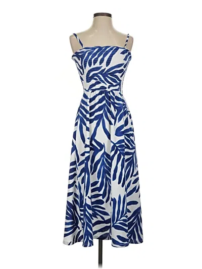 Pre-owned H&m Casual Dress In Blue
