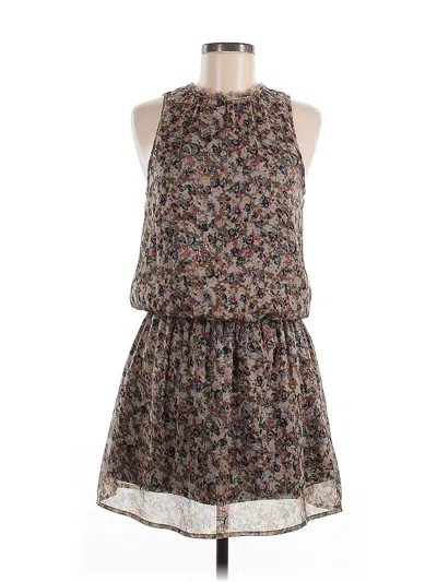 Pre-owned H&m Casual Dress In Brown
