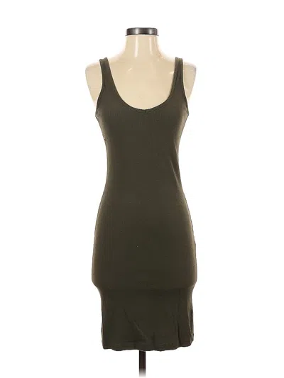 Pre-owned H&m Casual Dress In Brown