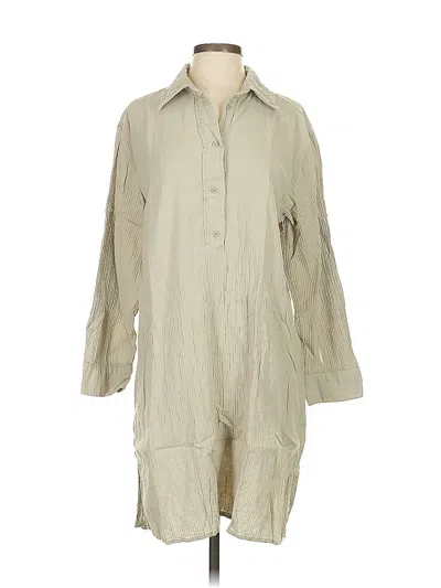 Pre-owned H&m Casual Dress In Brown