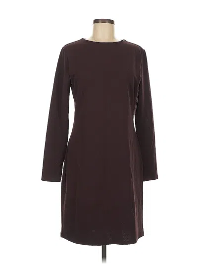 Pre-owned H&m Casual Dress In Brown