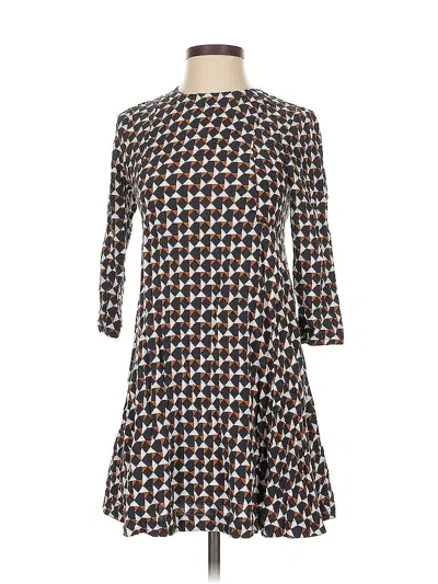 Pre-owned H&m Casual Dress In Brown