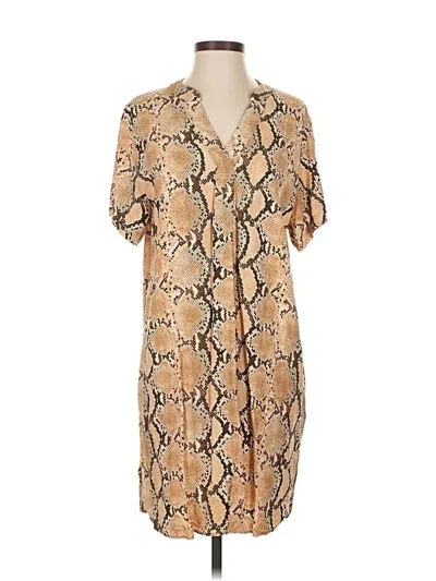 Pre-owned H&m Casual Dress In Brown