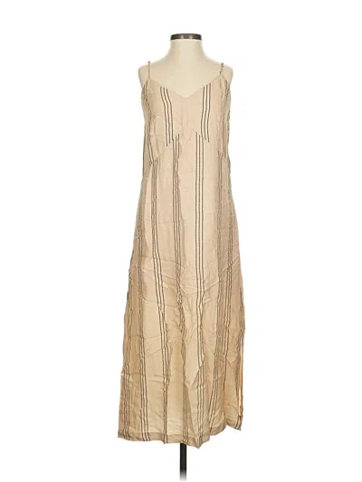 Pre-owned H&m Casual Dress In Brown