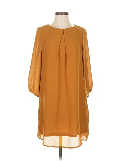 Pre-owned H&m Casual Dress In Brown