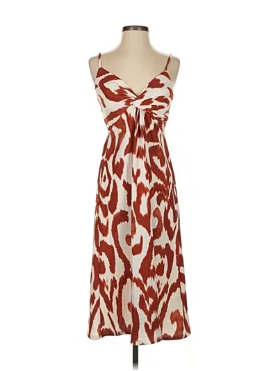 Pre-owned H&m Casual Dress In Brown