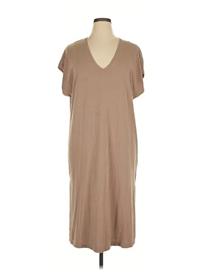 Pre-owned H&m Casual Dress In Brown