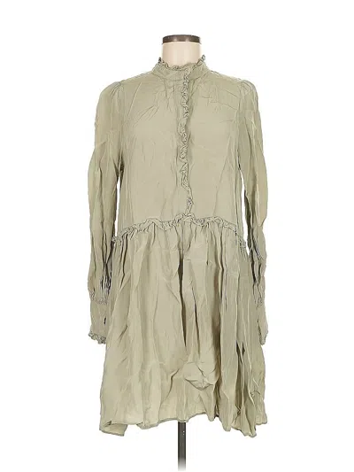 Pre-owned H&m Casual Dress In Brown