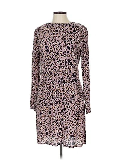Pre-owned H&m Casual Dress In Brown