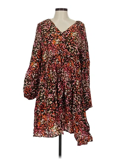 Pre-owned H&m Casual Dress In Brown