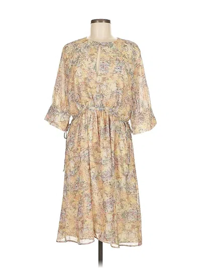 Pre-owned H&m Casual Dress In Brown