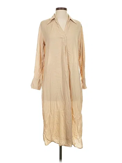 Pre-owned H&m Casual Dress In Brown