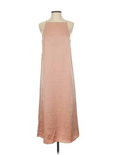 Pre-owned H&m Casual Dress In Brown