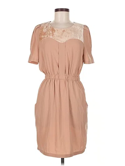 Pre-owned H&m Casual Dress In Brown