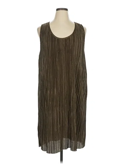 Pre-owned H&m Casual Dress In Brown