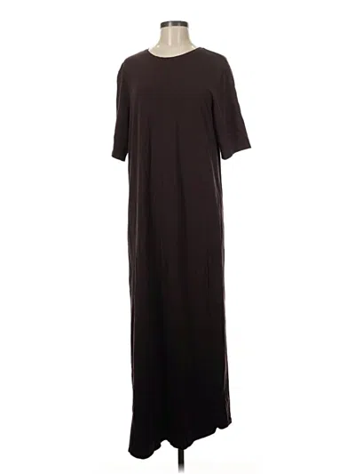 Pre-owned H&m Casual Dress In Brown