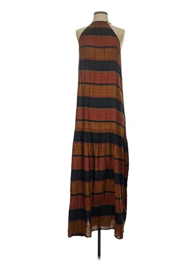 Pre-owned H&m Casual Dress In Brown