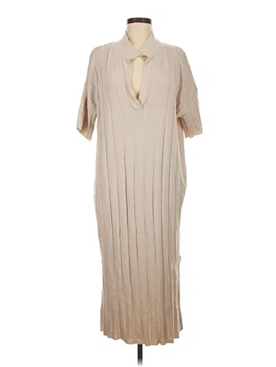 Pre-owned H&m Casual Dress In Brown