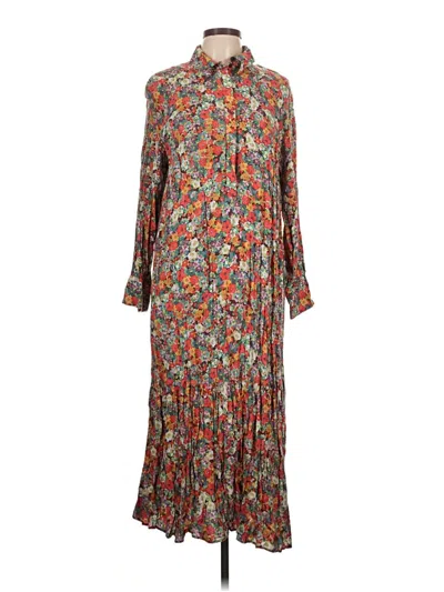 Pre-owned H&m Casual Dress In Brown