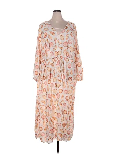 Pre-owned H&m Casual Dress In Brown