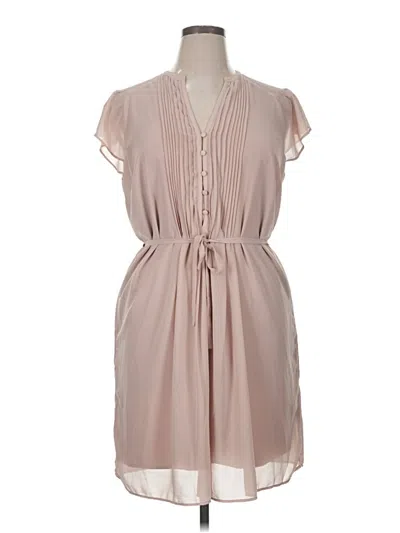 Pre-owned H&m Casual Dress In Brown
