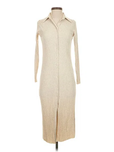 Pre-owned H&m Casual Dress In Brown