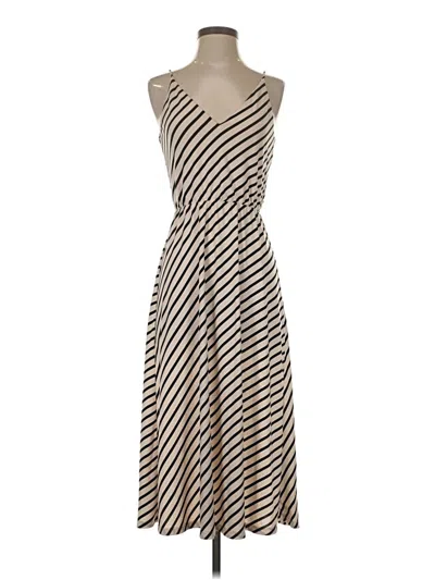 Pre-owned H&m Casual Dress In Brown