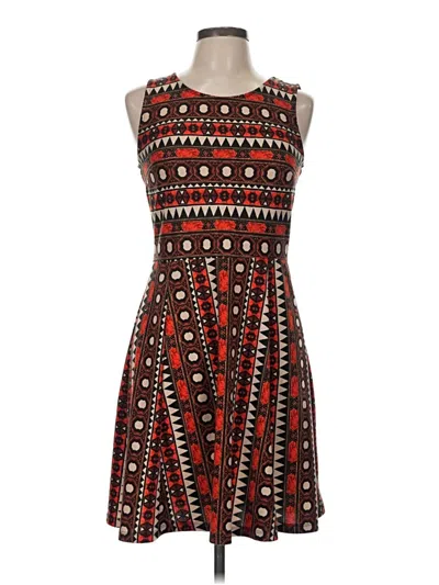 Pre-owned H&m Casual Dress In Brown