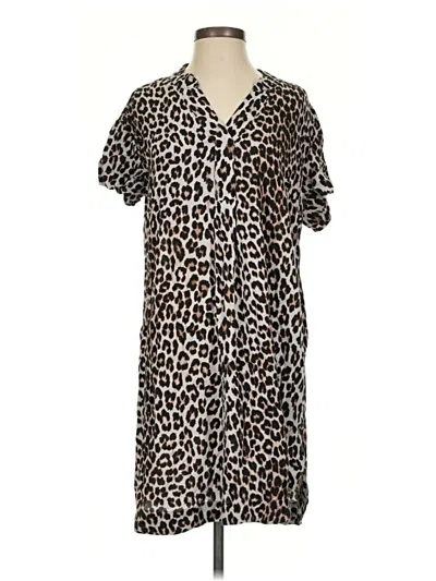 Pre-owned H&m Casual Dress In Brown