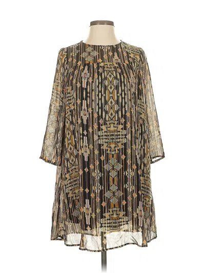 Pre-owned H&m Casual Dress In Gold