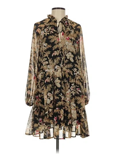 Pre-owned H&m Casual Dress In Gold