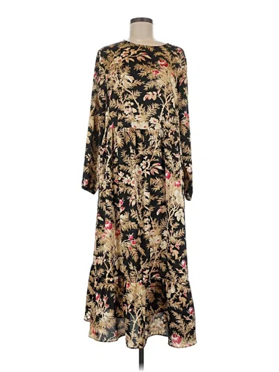Pre-owned H&m Casual Dress In Gold