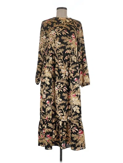 Pre-owned H&m Casual Dress In Gold