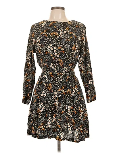 Pre-owned H&m Casual Dress In Gold