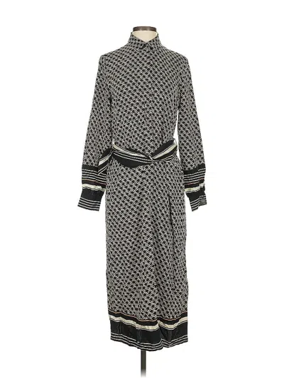 Pre-owned H&m Casual Dress In Gray