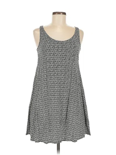 Pre-owned H&m Casual Dress In Gray