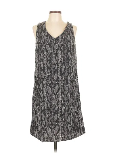 Pre-owned H&m Casual Dress In Gray