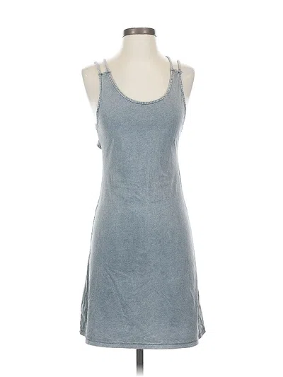 Pre-owned H&m Casual Dress In Gray