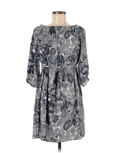 Pre-owned H&m Casual Dress In Gray