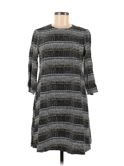 Pre-owned H&m Casual Dress In Gray